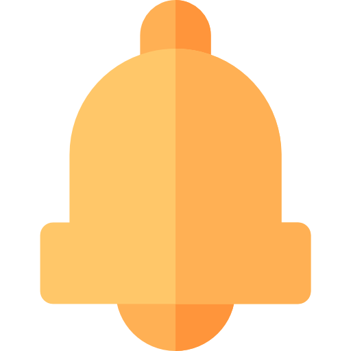 ベル Basic Rounded Flat icon