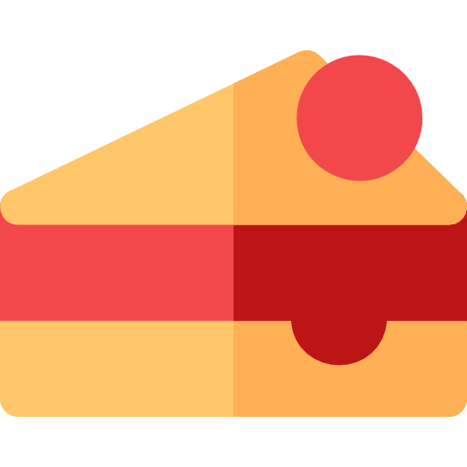 Piece of cake Basic Rounded Flat icon