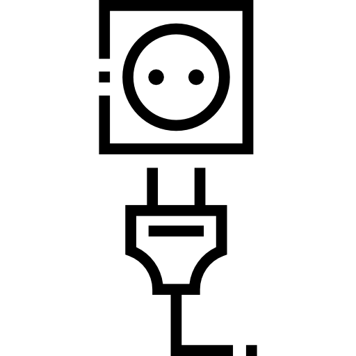 Plug Detailed Straight Lineal icon