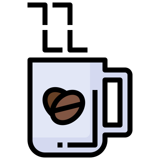 커피 Surang Lineal Color icon