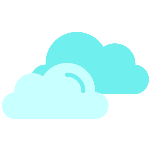 Cloudy Good Ware Flat icon