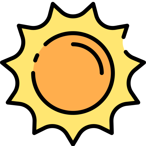 słoneczny Good Ware Lineal Color ikona