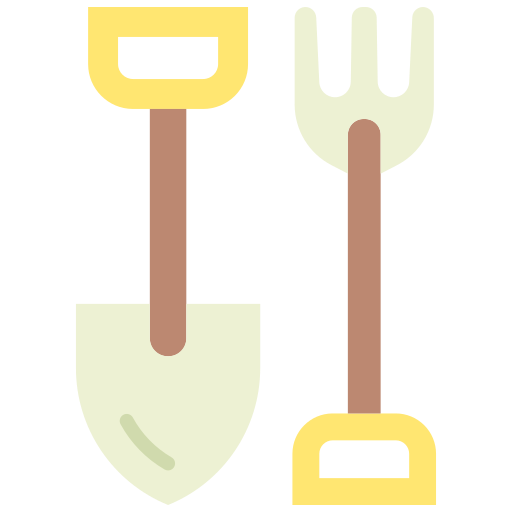 Farming tools Good Ware Flat icon