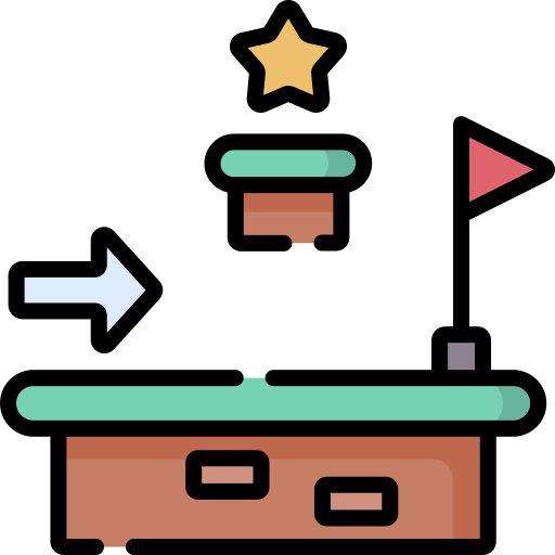 plataforma Special Lineal color icono