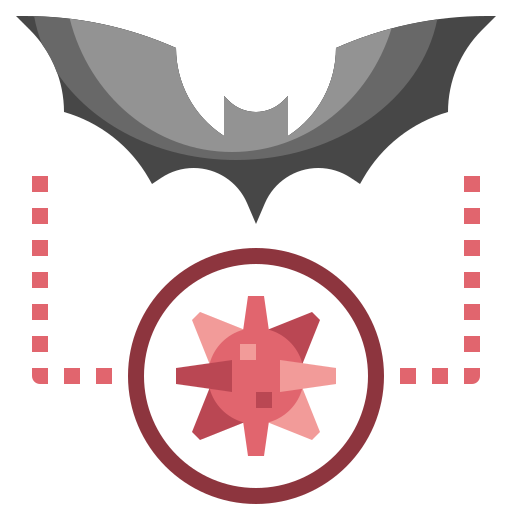 박쥐 Surang Flat icon