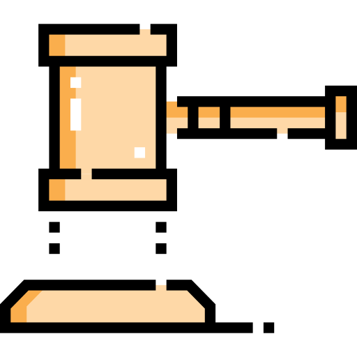 martillo Detailed Straight Lineal color icono