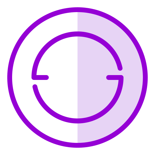 Rotate Generic Outline Color icon
