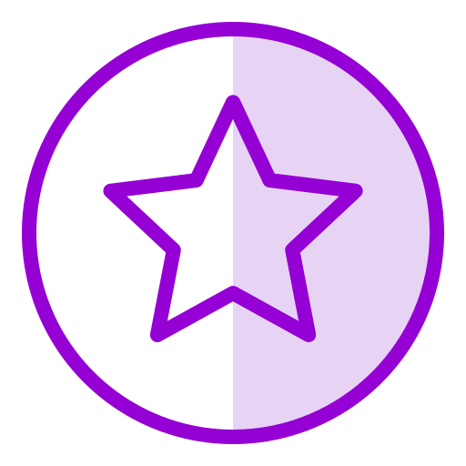 星 Generic Outline Color icon