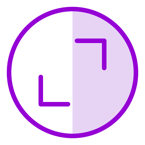 Fullscreen Generic Outline Color icon