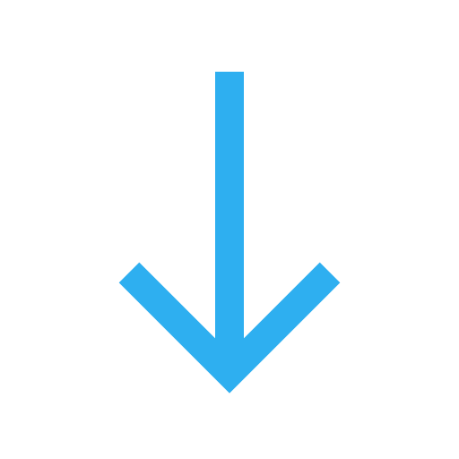Arrow down Generic Flat icon