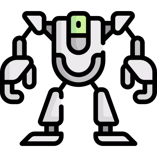 로봇 Special Lineal color icon