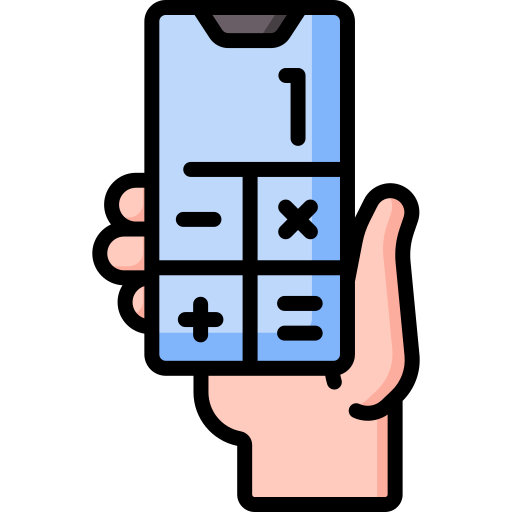 Calculator Special Lineal color icon