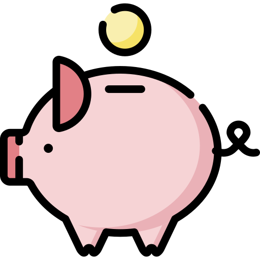 Piggy bank Special Lineal color icon