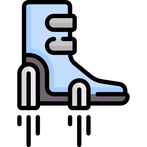Flying shoes Special Lineal color icon