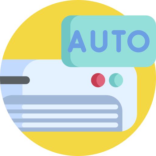 auto Detailed Flat Circular Flat icon