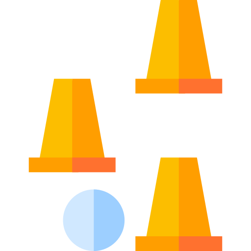 futebol Basic Straight Flat Ícone