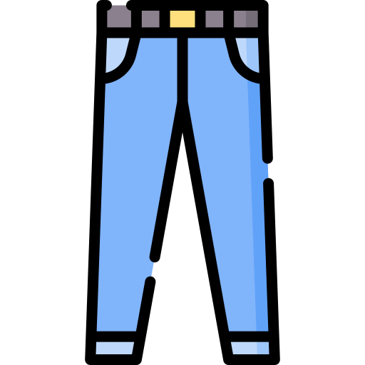 바지 Special Lineal color icon