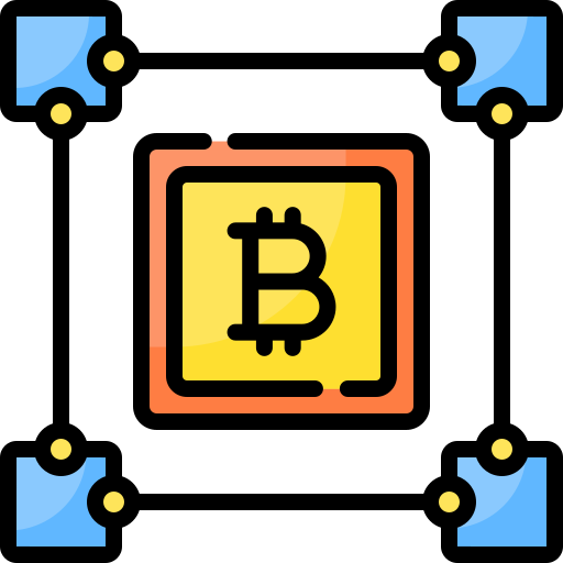 blockchain Special Lineal color icon