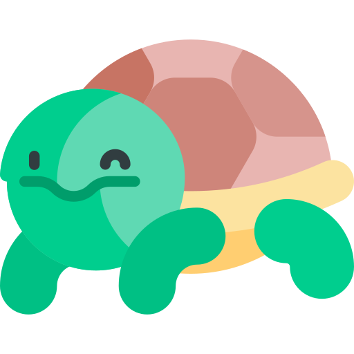 Turtle Kawaii Flat icon