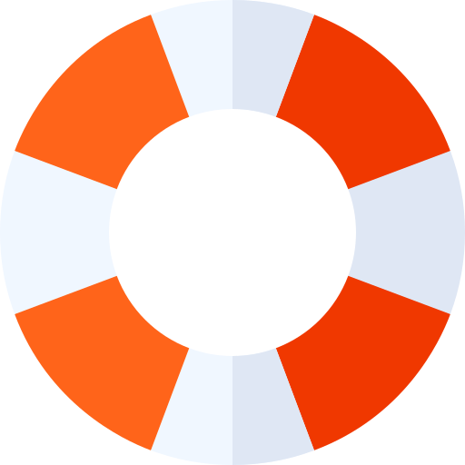 Lifesaver Basic Straight Flat icon