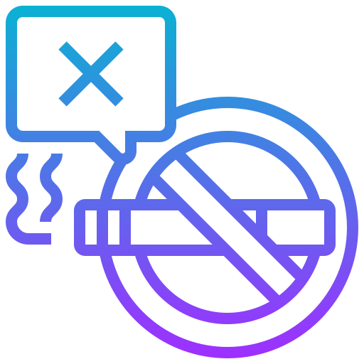 No smoking Meticulous Gradient icon