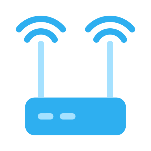 routeur sans fil Generic Flat Icône