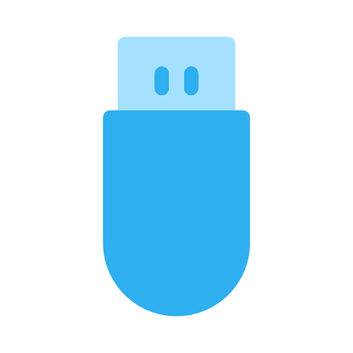 pen-drive Generic Flat icoon