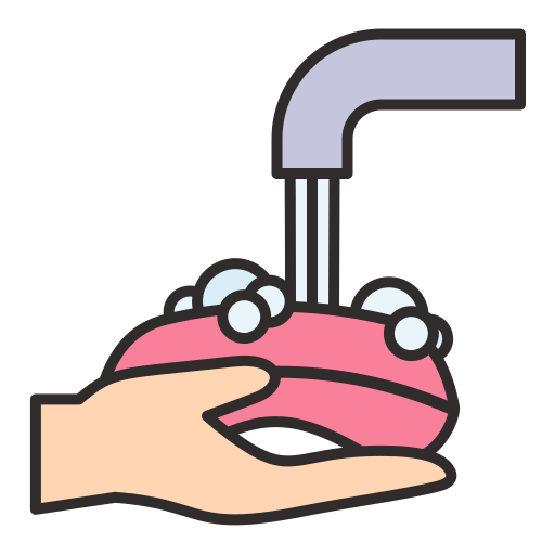 手を洗う Generic Outline Color icon