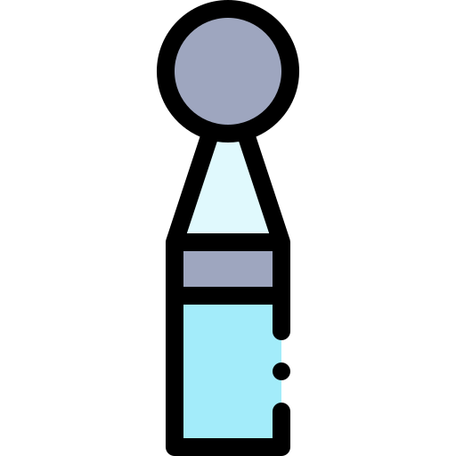 Стоматологическая бормашина Detailed Rounded Lineal color иконка