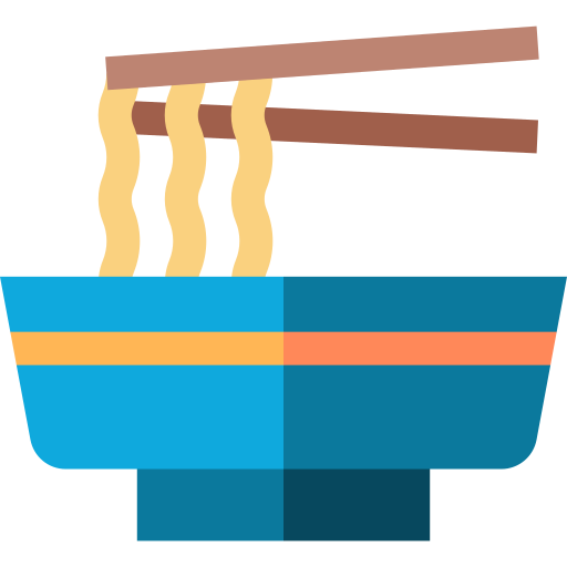 Noodles Basic Straight Flat icon