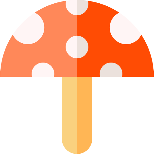 キノコ Basic Straight Flat icon