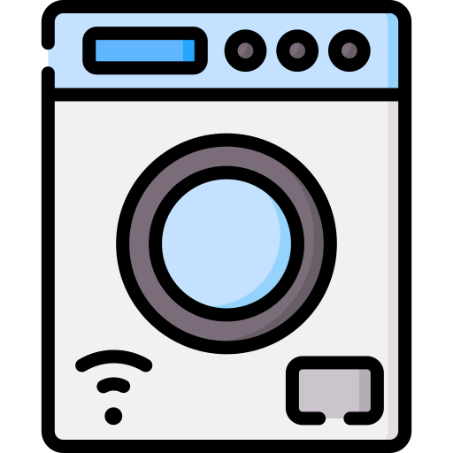 Smart washing machine Special Lineal color icon