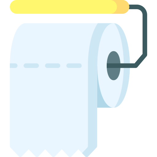 Toilet paper Special Flat icon