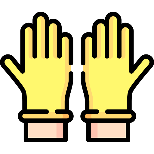 Rubber gloves Special Lineal color icon