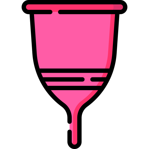copa menstrual Special Lineal color icono