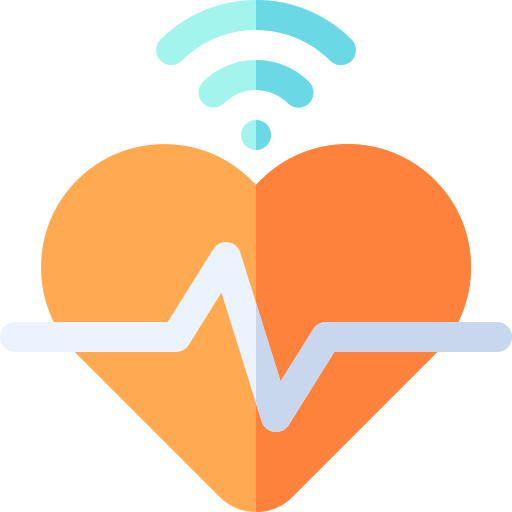 Heartbeat Basic Rounded Flat icon