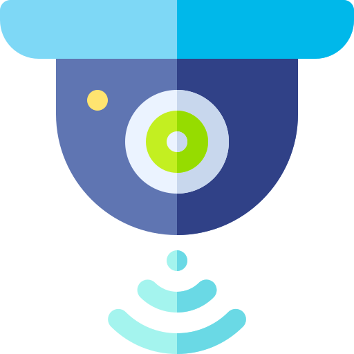 cctv Basic Rounded Flat icon