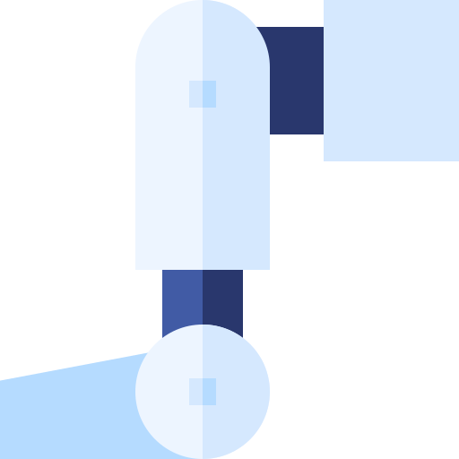 gamba robotica Basic Straight Flat icona