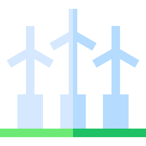 Windmill Basic Straight Flat icon