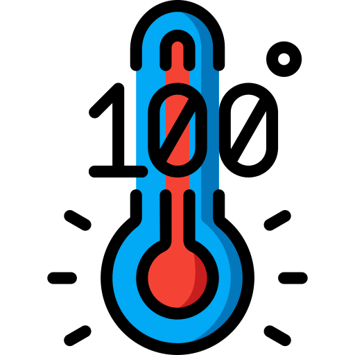 termometro Basic Miscellany Lineal Color icona