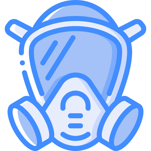 Facemask Basic Miscellany Blue icon