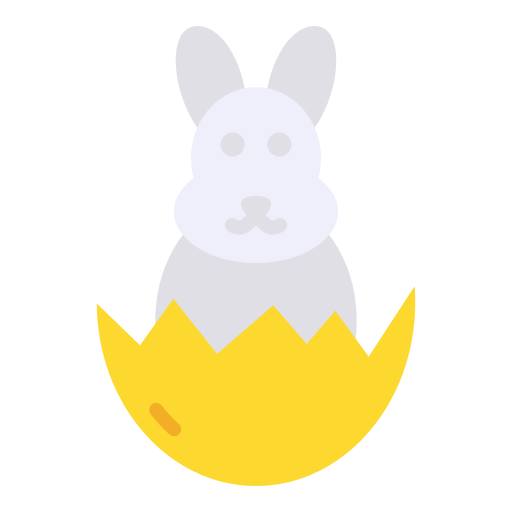 Easter bunny Good Ware Flat icon