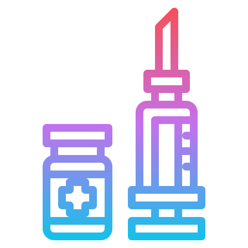 szczepionka Iconixar Gradient ikona