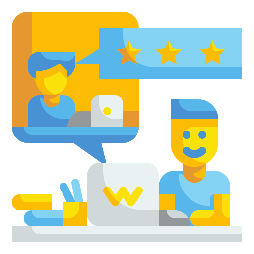 feedback Wanicon Flat icon