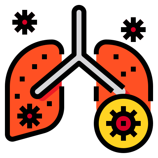 Pneumonia itim2101 Lineal Color icon