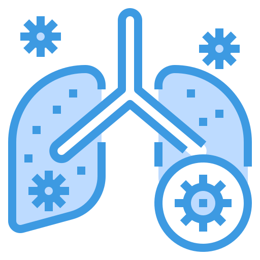 Pneumonia itim2101 Blue icon