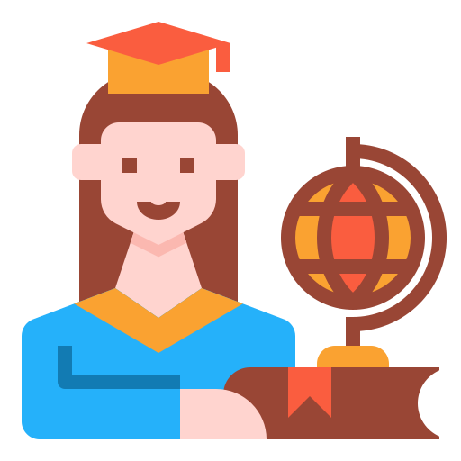 student Linector Flat icon