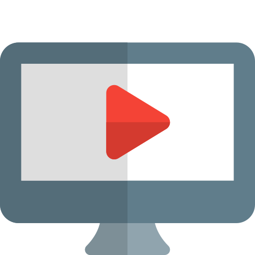 Video player Pixel Perfect Flat icon