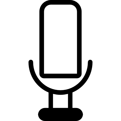 microfoon stem audio-tool  icoon