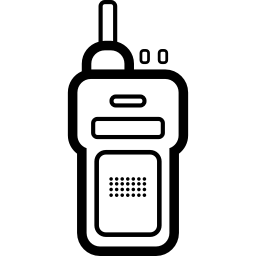 telefon- oder walkie-talkie  icon